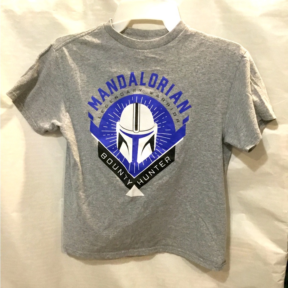 Boys Star Wars Mandalorian Graphic Short Sleeve T Shirt